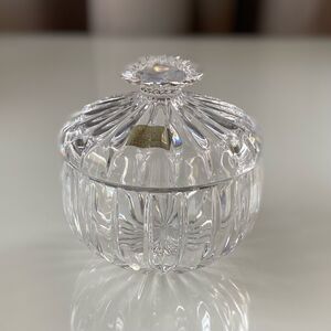 Mikasa Park Lane Crystal Condiment Jar with Lid